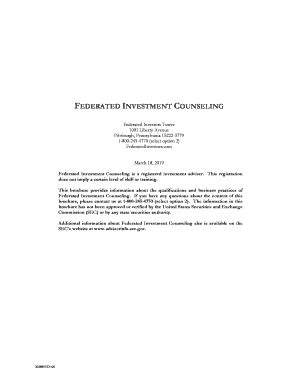 federated investment counseling